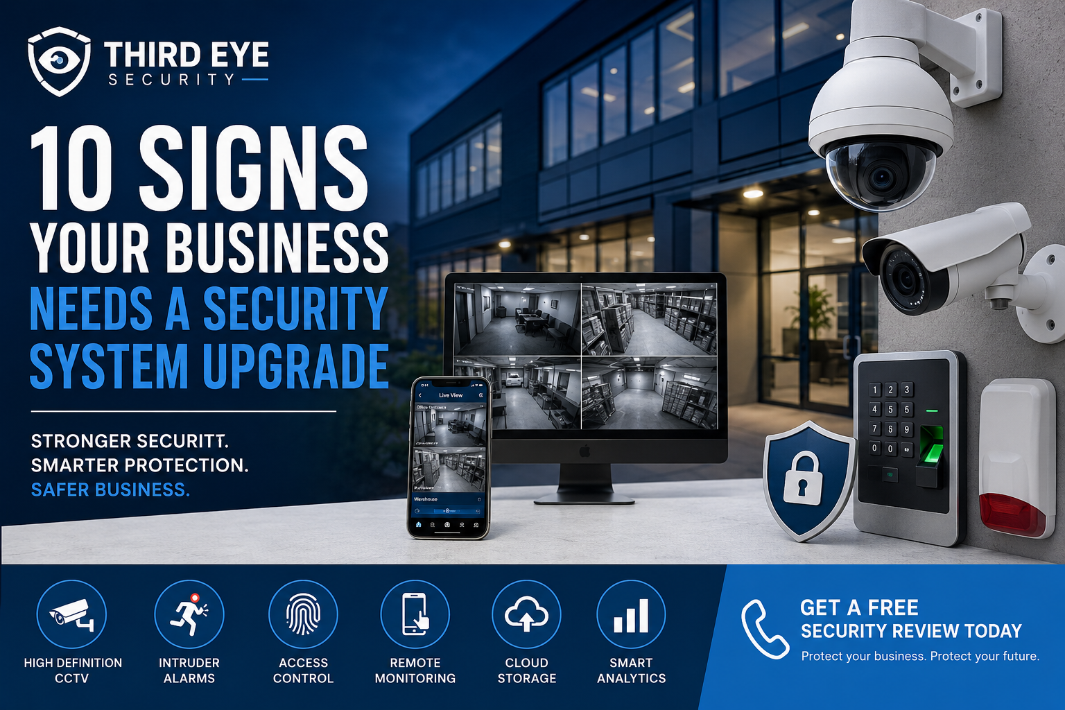 10 Signs Your Business Needs a Security System Upgrade