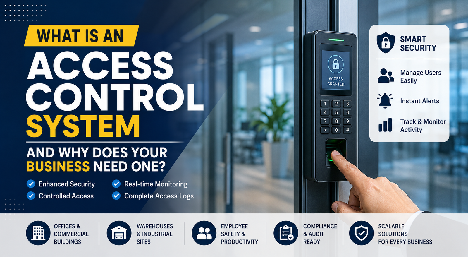 What Is an Access Control System and Why Does Your Business Need One?