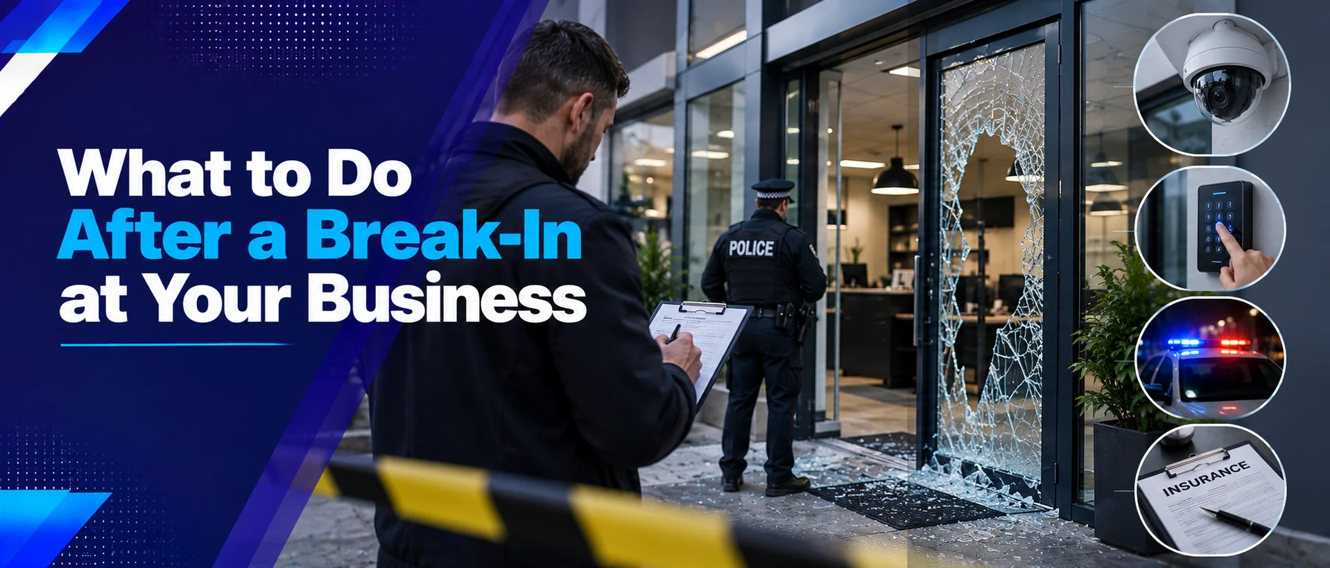 What to Do After a Break-In at Your Business